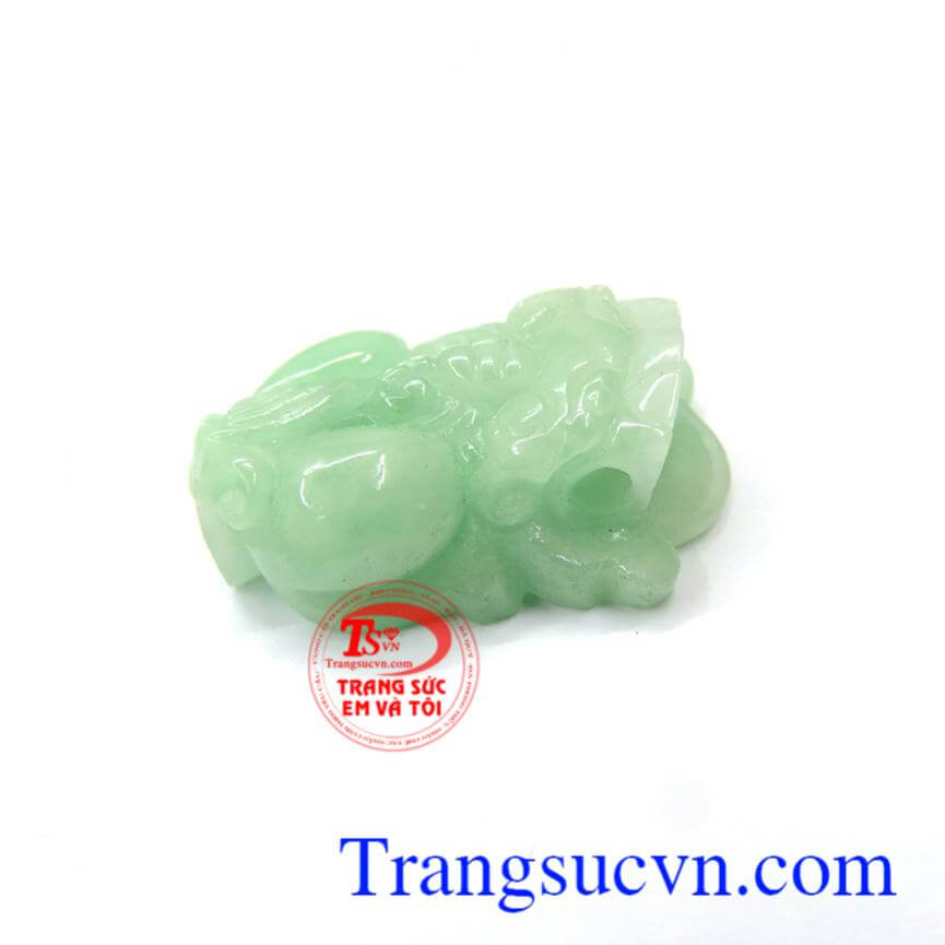 Tỳ hưu cẩm thạch mặt dây