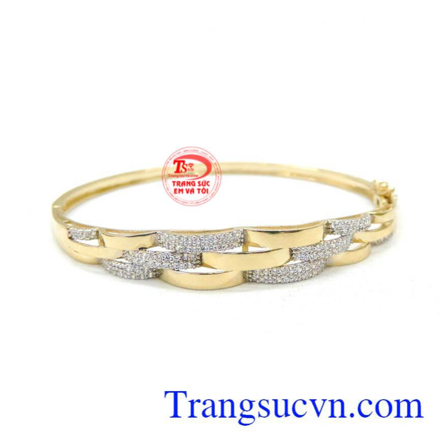 Vòng tay vàng tây 10k kiểu đẹp
