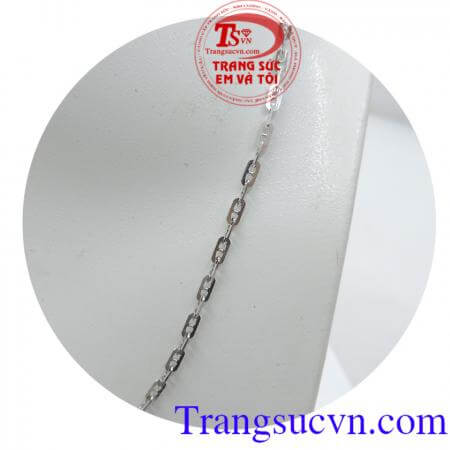 Dây nữ vàng trắng Italia