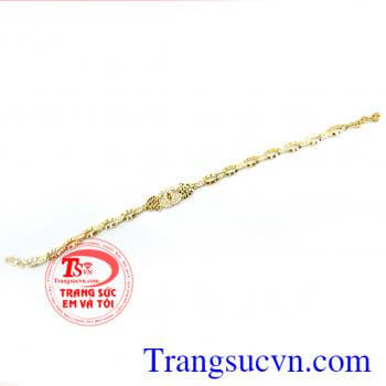 Lắc tay vàng tây cao cấp Gucci