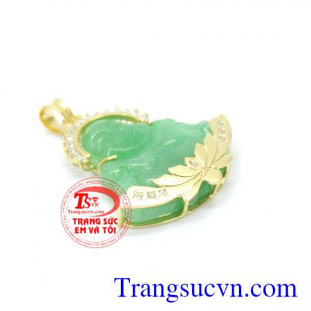 Mặt phật xanh ngọc vàng