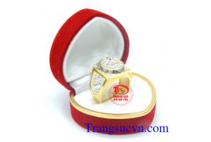Nhẫn nam vàng rồng