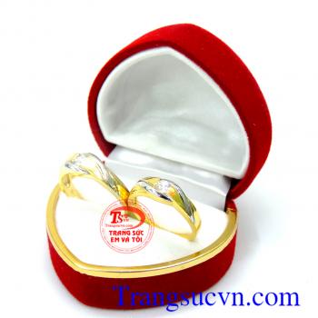 Nhẫn cưới vàng cặp đôi