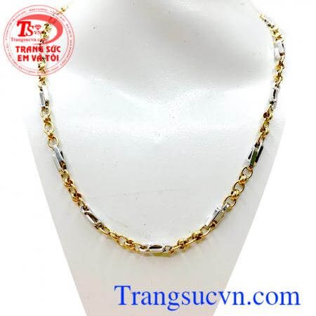 Dây chuyền Italy vàng 10k Dây chuyền nam vàng tây sang trọng Dây chuyên nam sáng bóng dây vàng và kiểu phù hợp mọi lứa luổi có thể đeo làm tôn lê sự tinh tế và lịch lãm cho bản thân