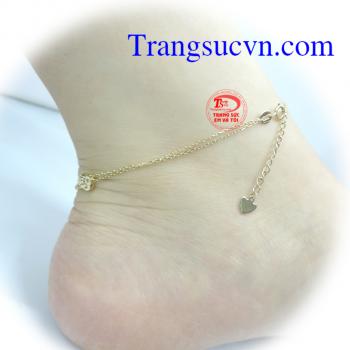 Lắc chân cho nữ đẹp được nhập khẩu từ ý với thiết kế sang trọng bắt mắt, phù hợp với mọi dối tượng có mục đích sử dụng.