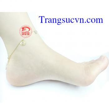 Lắc chân vàng 14k hàng độc. thiết kế đơn giản trang nhã, sản phẩm uy tín nhiều năm liền. Hàng nhập khẩu từ ý. Lắc vàng đeo chân cho nữ.