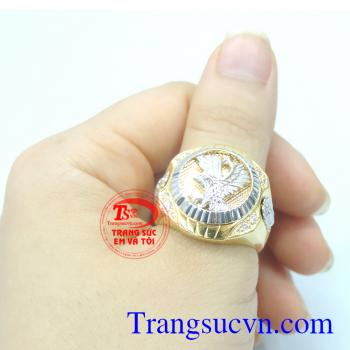 Nhẫn nam vàng 18k sang trọng