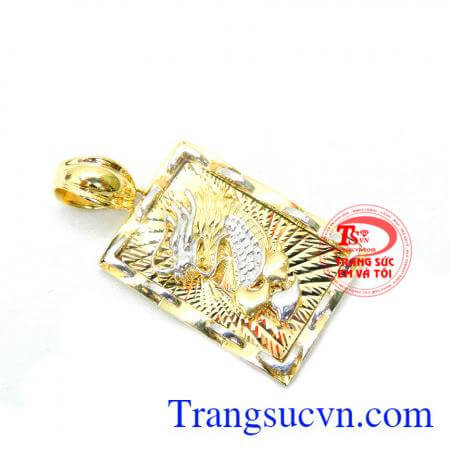 Mặt dây rồng vàng 3D siêu đẹp