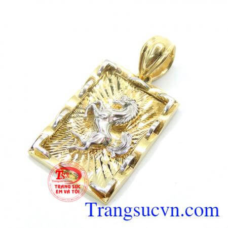 Mặt dây nam ngựa 10k cao cấp