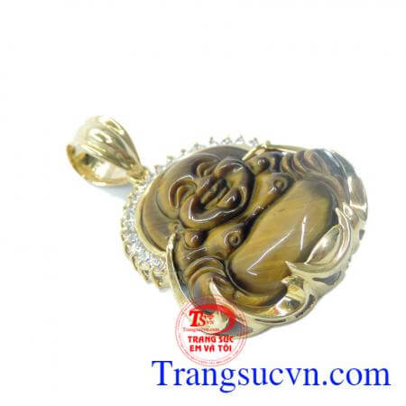 Mặt dây chuyền chạm khắc bọc vàng 10k sáng bóng đảm bảo chất lượng hợp thời trang, sang trọng và phong thủy