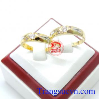 Nhẫn cưới vàng giá rẻ đẹp sang trọng kinh tế cho đôi bạn trẻ