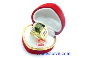 Nhẫn vàng tây hợp thời trang, nhẫn vàng tây đẹp