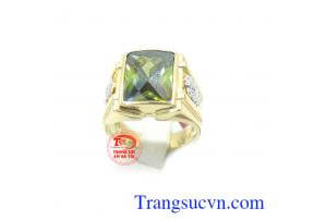 Nhẫn nam vàng tây gắn đá TSVN