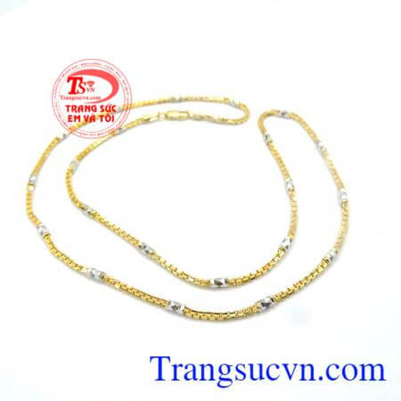 Dây chuyền nữ ITALY vàng 10k