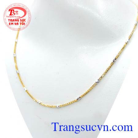 Dây chuyền nữ ITALY vàng 10k