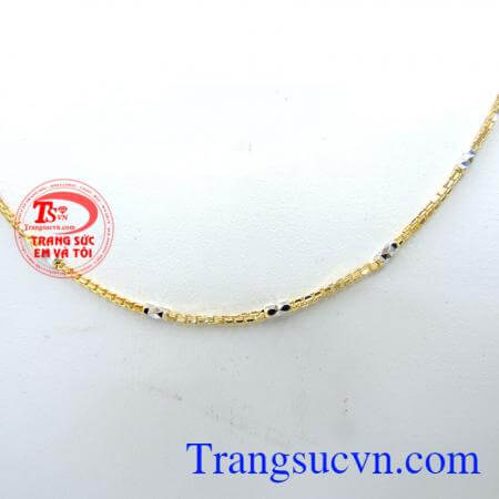 Dây chuyền nữ ITALY vàng 10k