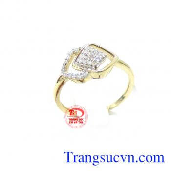 Nhẫn nữ vàng tây giá rẻ