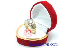 Nhẫn nam vàng tây Korea đẹp