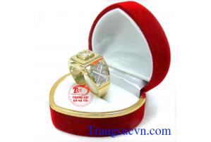 Nhẫn nam vàng tây nhập Korea mới
