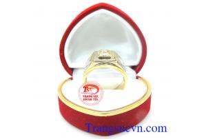 Nhẫn nam nhập khẩu nguyên chiếc bền đẹp sáng bóng