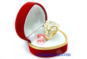 Nhẫn nam vàng tây, nhẫn nam đẹp nhẫn vàng nam đẹp giá rẻ