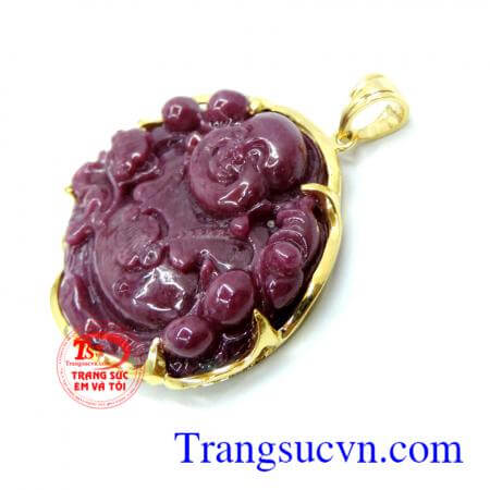 Mặt phật di lặc bọc vàng to đẹp