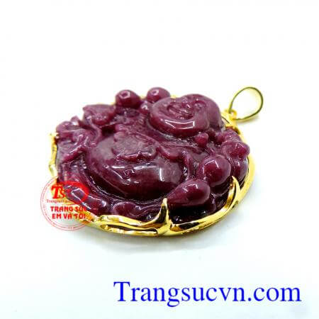 Mặt phật di lặc bọc vàng to đẹp