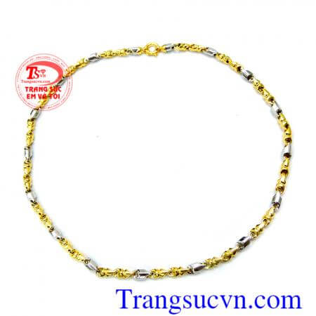 Dây chuyền vàng tây 14k kiểu mới