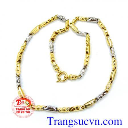 Dây chuyền nam vàng 14k cao cấp