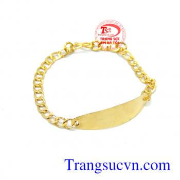 Công ty trang sức em và tôi cung cấp lắc vàng tây kiểu dáng đẹp mẫu mã đa dạng lắc vàng khắc chữ theo ý muốn của gia đình