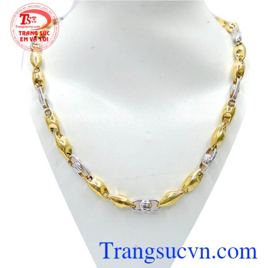 Dây nam hạt xoan 2 màu đẹp