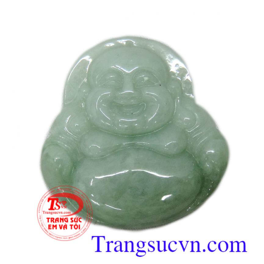 Ngọc cẩm thạch phật di lặc xanh ngọc