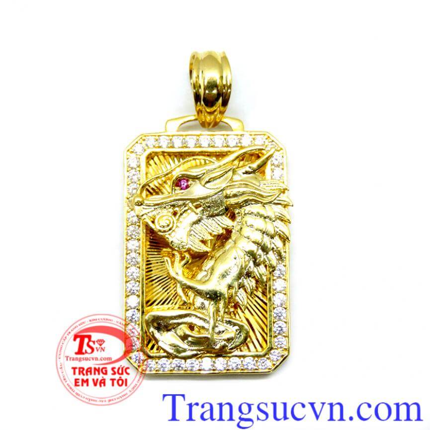 Mặt dây nam rồng 3D siêu đẹp