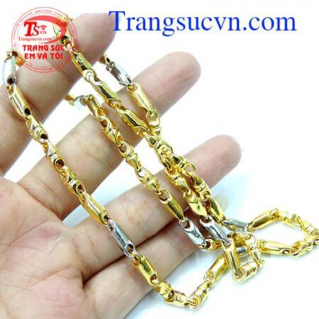 Dây chuyền vàng 10k nam tính
