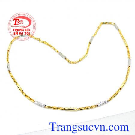 khách hàng ưa chuộng nhiều năm liền. Dây chuyền nam vàng tây