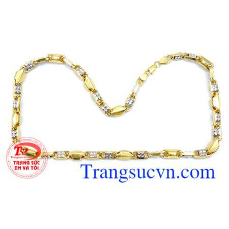 Dây vàng nam sáng màu bền chiếc dây chuyền nam vàng tôn lên sự sang trọng cho nam giới luôn là sự lựa chọn khó cưỡng.