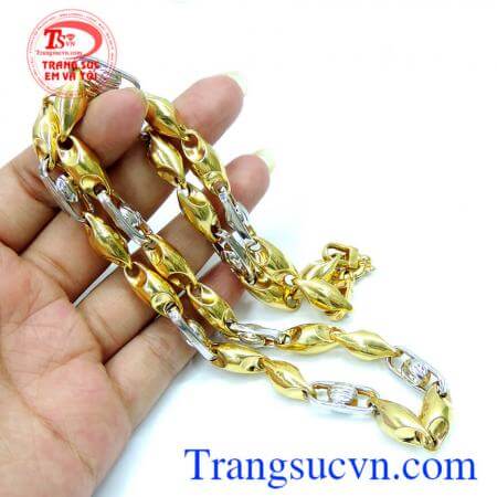 Dây nam hạt xoan 2 màu đẹp