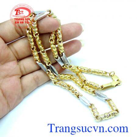 ản phẩm được ưa chuộng nhiều năm liền trên thị trường trong nước và quốc tế, dây chuyền 10k đảm bảo chất lượng, Dây vàng xoắn ốc chất lượng