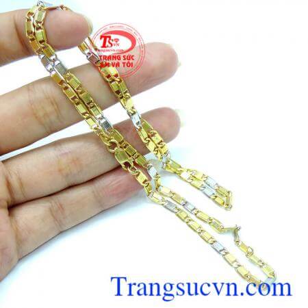 Dây chuyền nam 10k vàng tây thiết kế đẹp, sáng sức hấp dẫn không thể chối từ