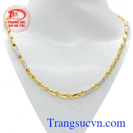 Dây chuyền vàng tây male, dây chuyền nam vàng tây , dây chuyền cho nam giới, for male, dây chuyền thiết kế theo yêu cầu