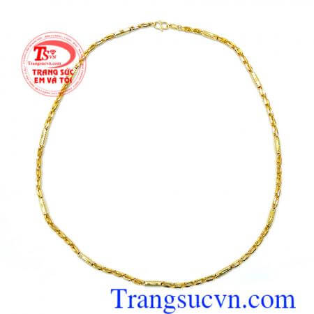 Dây chuyền nam phóng khoáng, dây chuyền nam đẹp, giá chuẩn, dây chuyền vàng nam 10k thiết kế sang trọng luôn hướng đến xu hướng