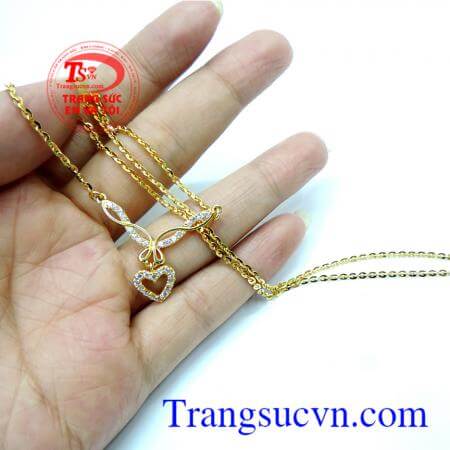 Kiềng vàng tây tình yêu món quà ý nghĩa trong dịp sinh nhật,lễ tế.