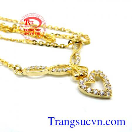 Giao toàn quốc thanh toán an toàn. Kiềng vàng tây tình yêu