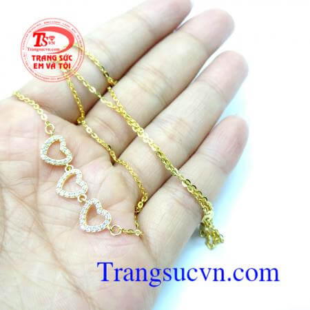Kiềng vàng đảm bảo chất lượng và uy tín. Kiềng gia đình hạnh phúc