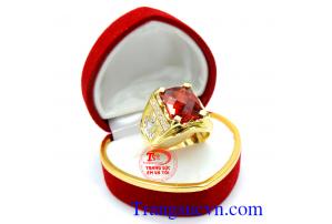 Nhẫn nam vàng tây đẹp,nhẫn nam logo thiết kế và chế tác theo yêu cầu, nhẫn nam món quà ý nghĩa