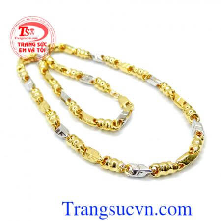 Dây vàng nam mẫu mới nhất, dây chuyền nam đẹp, dây chuyền nam nhiều mẫu mã kiểu dáng phong phú