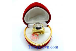 Nhẫn vàng tây đẹp sáng