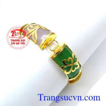 Lắc tay vàng ngọc cẩm thạch