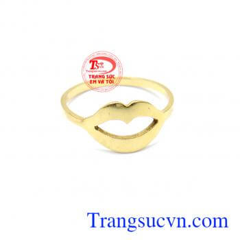 Nhẫn ngón út Hàn Quốc cá tính. Nhẫn môi ngón út phong cách Hàn