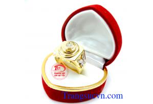 Nhẫn nam khắc hình đại bàng, thiết kế theo kiểu dáng Korea sang trọng, cá tính cho nam giới